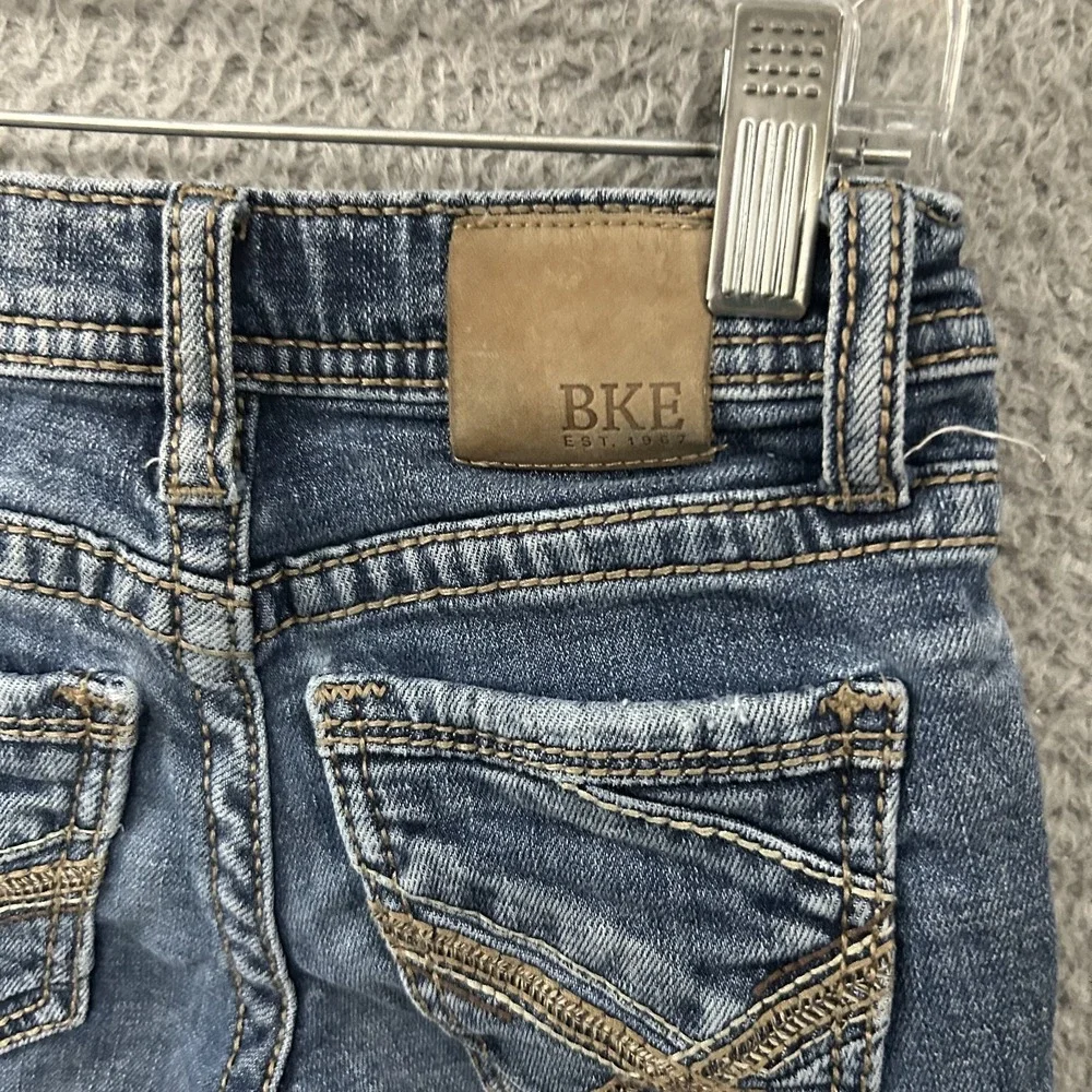 BKE Jeans Youth Boys 5 Regular Conner Bootcut Adjustable Waist Stretch